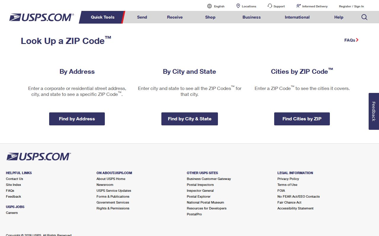 Shelton ZIP code directory USPS ZIP code lookup